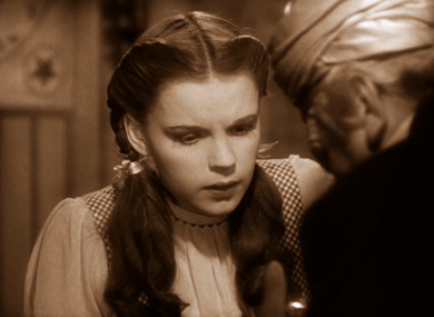 Judy Garland — Sepia moments, The Wizard of Oz (1939)