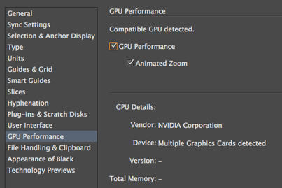 Adobe illustrator совместимый gpu недоступен