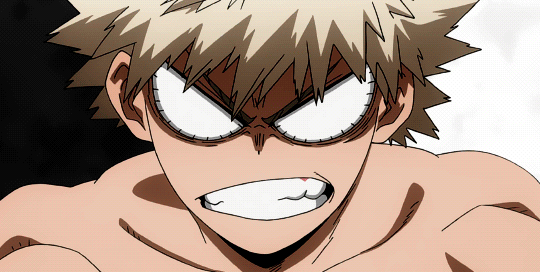 BNHA meet the characters — Bakugou we all know you're ...