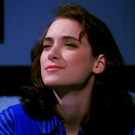 Bi-Conic — dailygiffing: Winona Ryder as Veronica Sawyer in...