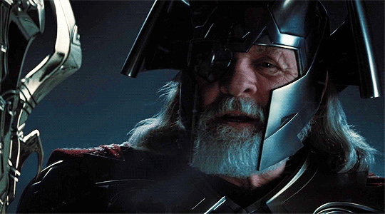 Anthony Hopkins As Odin Borson THOR 2010 I Only See Daylight