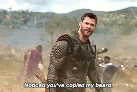 Thor Noticed You Copied My Beard
