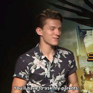 tom + marvel — parkery: Tom Holland why you so darn cute?