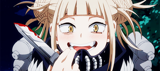 ☆Love is a twisted game☆ — kuzuyami: –– TOGA HIMIKO // QUIRK : TRANSFORM