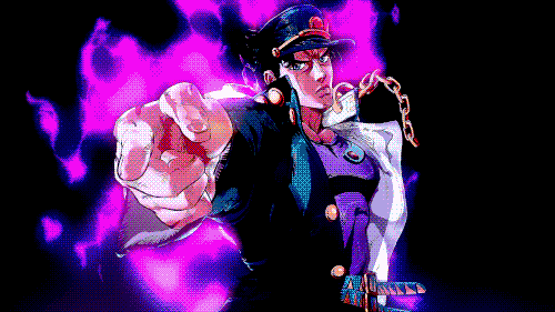 It's An Enemy Stand!" — Some Jotaro GIFs for y'all.