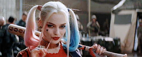 DAILY DCCU — Harley Quinn + her bat.