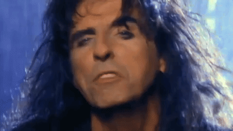 Classic Rock — Alice Cooper, Poison, 1989 (X)