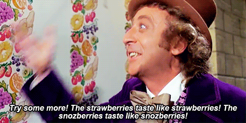 are snozberries in charlie and teh chocolate factory vbook