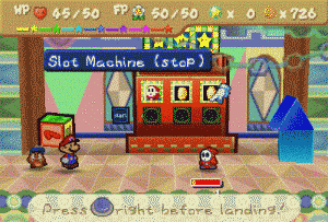 Toybox Slot Machine Puzzle Paoer Mario