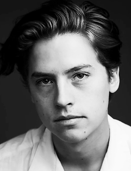 flawless emo couple - Cole Sprouse by Luke Fontana.