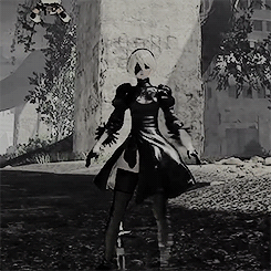 nier automata 2b gifs