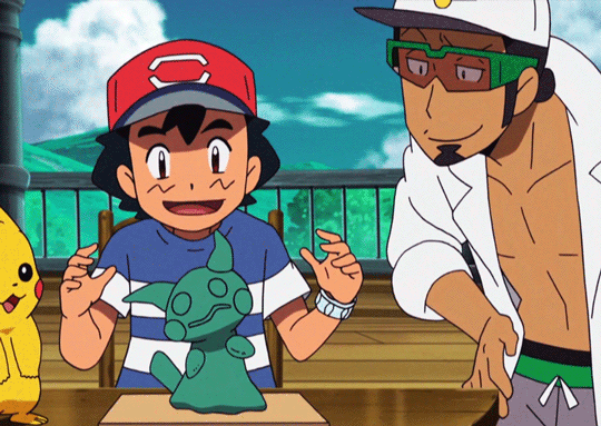 the pokemon nuzzle blog — Papa Kukui and Ash in Sun & Moon #45 ...