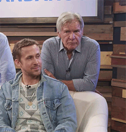 Harrison Ford And Ryan Gosling Live Comic Con Blade Runner Fanatic