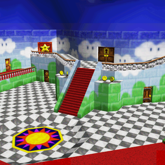 Princess Peach Castle Interior