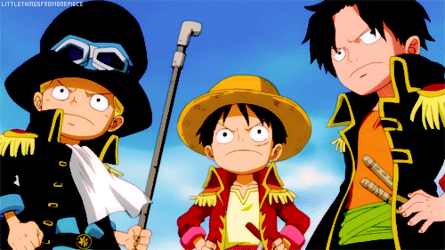 Ace, Sabo, Luffy “A Young Pirate Dream” / ASL in... - Gotta Love One Piece